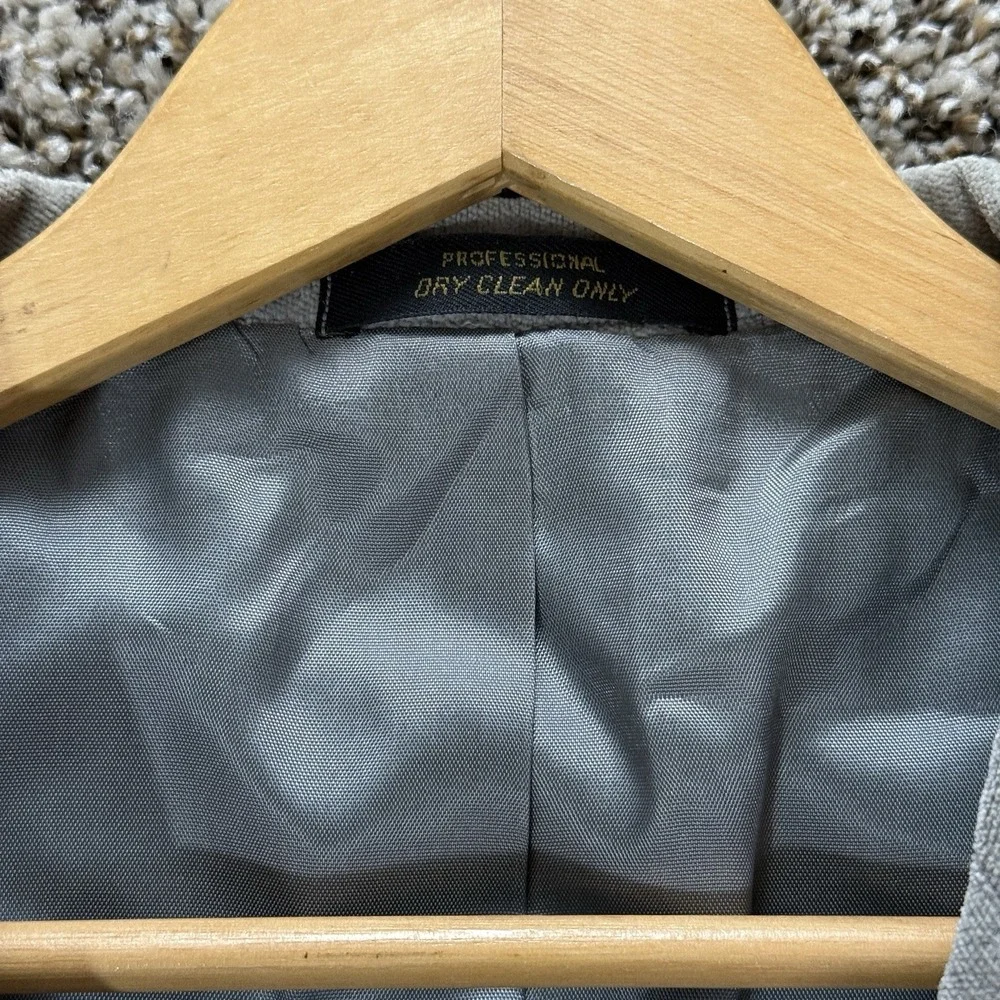 VTG Levi's‎ Western Wear Blazer Jacket 44R Gray Ranchcore Americana Sport Coat - Picture 8 of 11